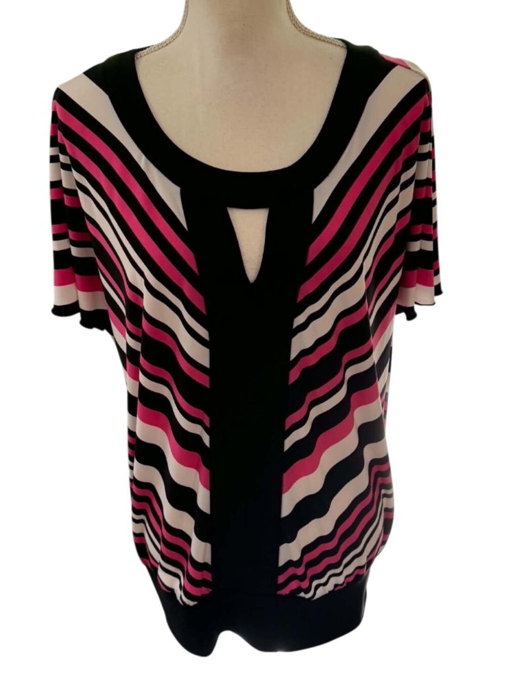 New Directions Women's Dolman Short-Sleeve Top NWT
